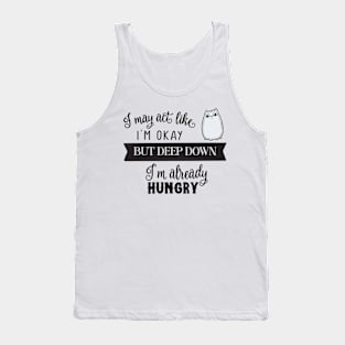 Already Hungry Cute Cat Tank Top